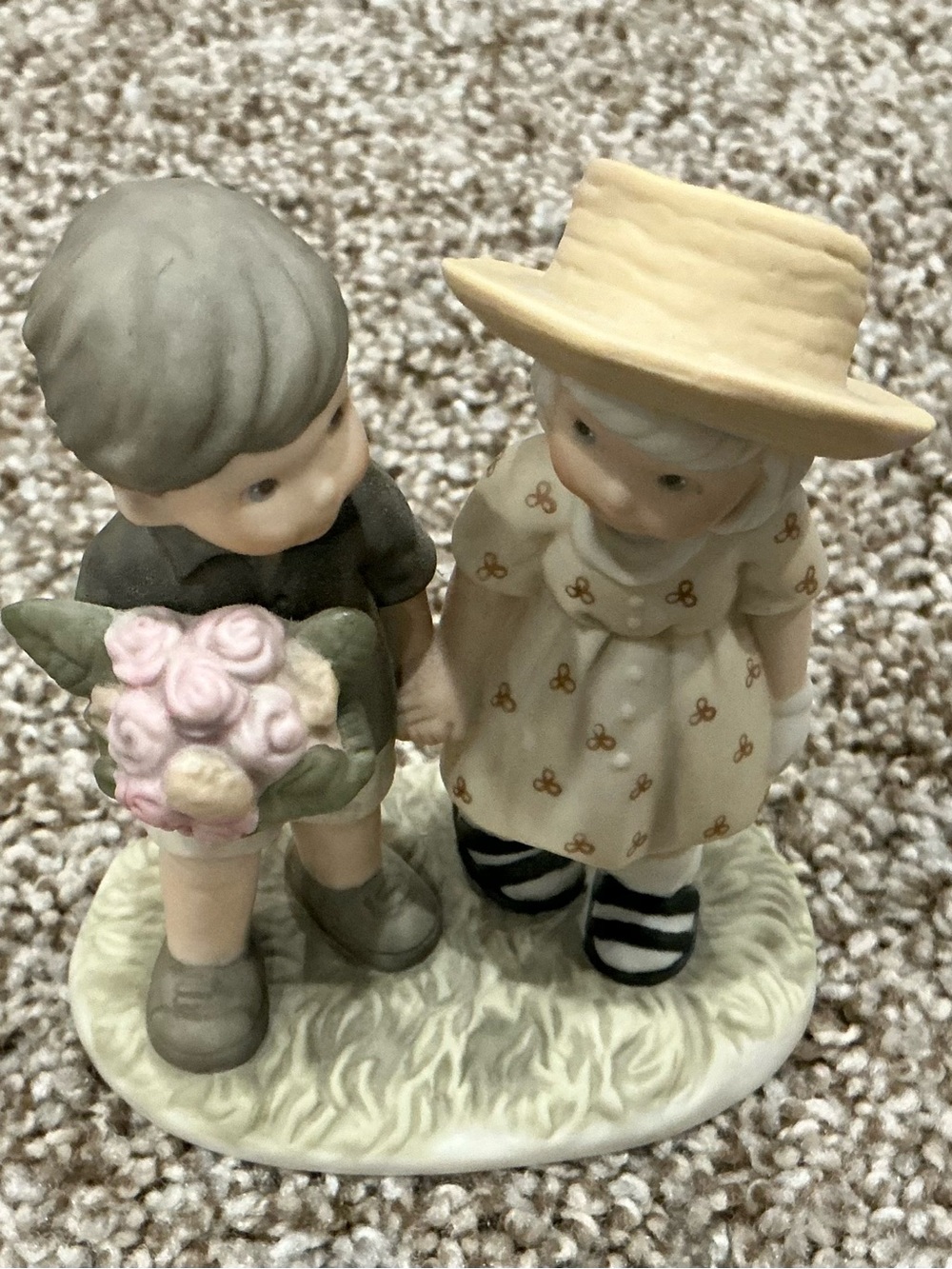 Kim Anderson Boy and Girl Figurine